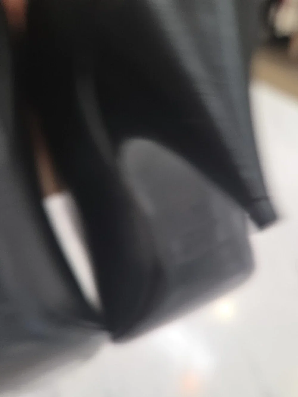 Yves Saint Laurent Black Pointed Kitten Heel Pumps